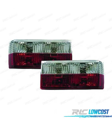 FEUX ARRIÈRE VOLKSWAGEN VW GOLF 1 78-93 ROUGE CHROMÉ