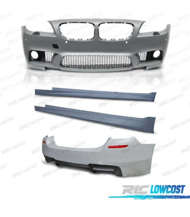 KIT CARROSSERIE BMW F10 13-17 PDC + LAVE PHARES LOOK M5