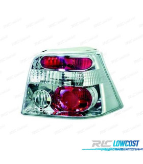 FEUX ARRIÈRE VOLKSWAGEN VW GOLF 4 97-04 CHROMÉ