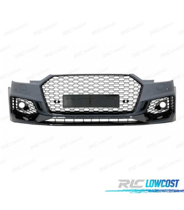 PARE CHOCS FRONTAL AUDI A4 B9 15-19 LOOK RS4 PDC