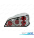 FEUX ARRIÈRE POUR PEUGEOT 106 96-04 FOND CHROMÉ