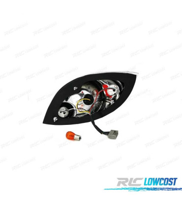 FEUX ARRIÈRE POUR FORD KA 96-08 FOND NOIR