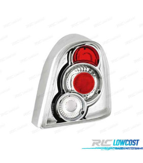 FEUX ARRIÈRE RENAULT TWINGO 93-00 FOND CHROMÉ