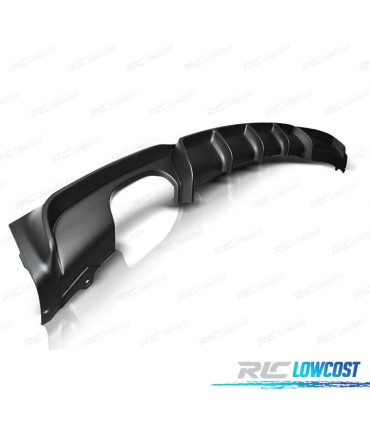 DIFFUSEUR BMW F30 F31 LOOK M PERFORMANCE NOIR MAT