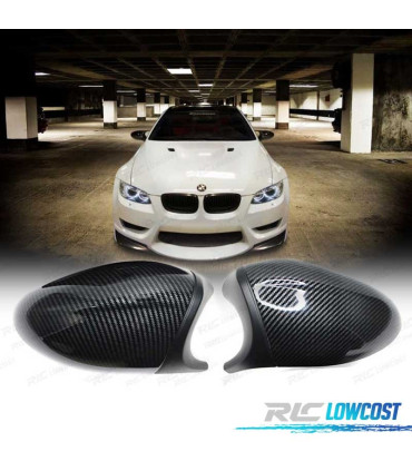 COQUES RÉTROVISEURS BMW E82 E88 E90 E92 E91 E93 06-09 LOOK M3 CARBONE