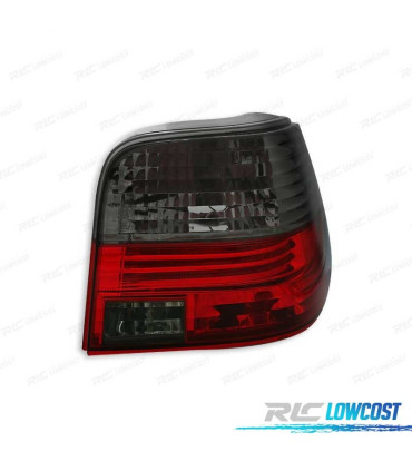 FEUX ARRIÈRE VOLKSWAGEN VW GOLF 4 ROUGE FUMÉ
