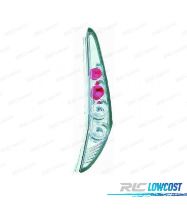 FEUX ARRIÈRE FIAT PUNTO 99-03 FOND CHROMÉ