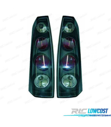 FEUX ARRIÈRE OPEL MERIVA 03-10 FOND NOIR