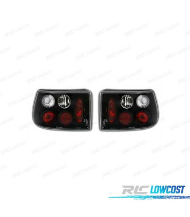 FEUX ARRIÈRE POUR OPEL ASTRA F 91-98 FOND NOIR