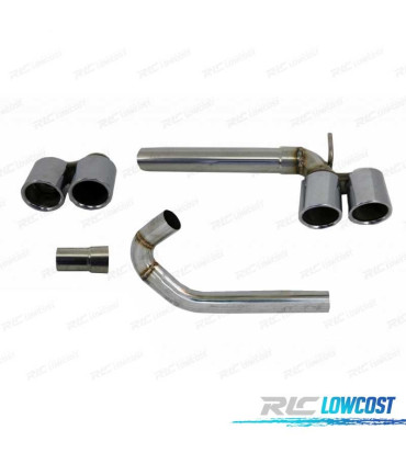 KIT EMBOUTS D'ÉCHAPPEMENT BMW F30 F31 LOOK M3 DOUBLE SORTIES DES DEUX CÔTÉS