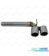 KIT EMBOUTS D'ÉCHAPPEMENT BMW F30 F31 LOOK M3 DOUBLE SORTIES DES DEUX CÔTÉS