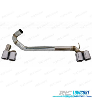 KIT EMBOUTS D'ÉCHAPPEMENT BMW F30 F31 LOOK M3 DOUBLE SORTIES DES DEUX CÔTÉS