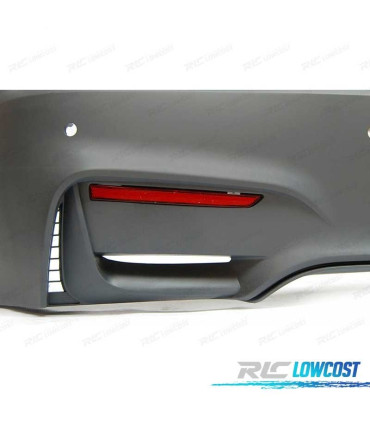 PARE-CHOCS ARRIÈRE BMW F30 LOOK M3 11-18 + EMBOUTS D´ÉCHAPPEMENT