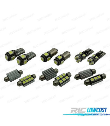 KIT 14 AMPOULES LED INTÉRIEUR POUR BMW SÉRIE 3 F30 F35 F80 316I 318I 325D 328D XDRIVE 330D 12-18