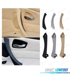 POIGNÉE DE PORTE INTERIEUR BMW E90 E91 CÔTÉ GAUCHE NOIR