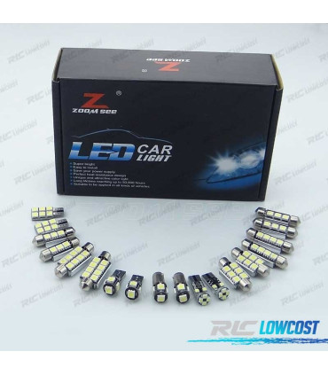 KIT 20 AMPOULES LED INTÉRIEUR BMW E46 M3 318I 318TI 323I 323IS 325I 325XI 328I 99-05