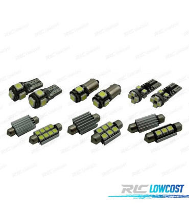KIT 17 AMPOULES LED INTÉRIEUR BMW SÉRIE 3 E91 318D 335D 320D XDRIVE 330XI 330I 318I 335I 335I XDRIVE 320I WAGON
