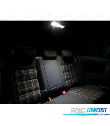 KIT 10 AMPOULES LED INTÉRIEUR POUR VOLKSWAGEN VW GOLF 6 MK6 MKVI GTI 10-14
