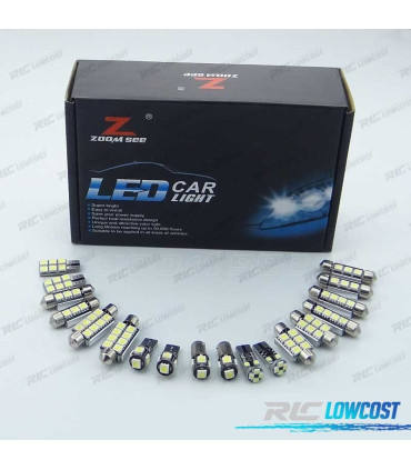 KIT 24 AMPOULES LED INTÉRIEUR AUDI A5 S5 RS5 SPORTBACK 09-15