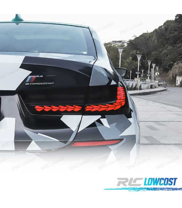 FEUX ARRIÈRE OLED DYNAMIQUES BMW G20 19-21 NOIR