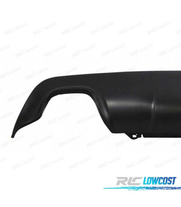DIFFUSEUR BMW E60 03-10 LOOK M DOUBLE SORTIE