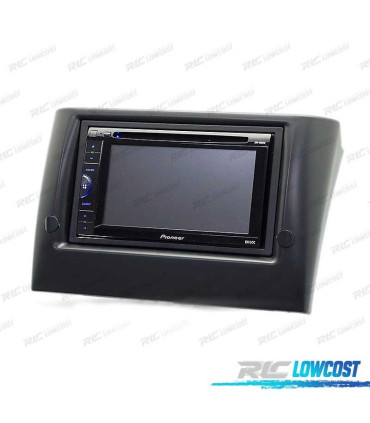 FACADE AUTORADIO 2-DIN NOIR POUR FIAT STILO