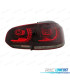 FEUX ARRIÈRE VOLKSWAGEN VW GOLF 6 08- LED ROUGE FUMÉ