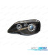 PHARES VOLKSWAGEN VW POLO 9N3 05-09 ANGEL EYES FOND NOIR