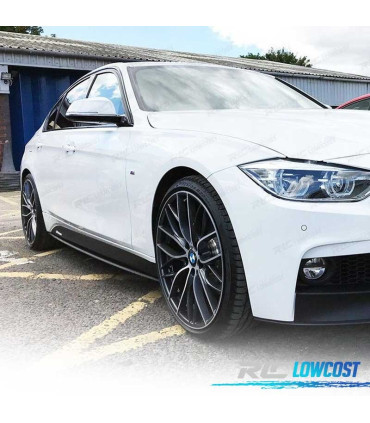 RAJOUTS BAS DE CAISSE BMW F30 F31 LOOK M PERFORMANCE CARBONE