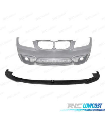 SPOILER LAME FRONTAL PARE CHOCS BMW E90 E91 E92 E93 LOOK M4