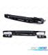 DIFFUSEUR MERCEDES CLASSE C C205 COUPE 15-18 LOOK AMG C63 NOIR BRILLANT + EMBOUTS D'ÉCHAPPEMENT NOIRS