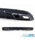 DIFFUSEUR MERCEDES CLASSE C W205 BERLINE 13-18 LOOK AMG + EMBOUTS D'ÉCHAPPEMENT NOIRS