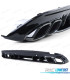 DIFFUSEUR MERCEDES CLASSE C W205 BERLINE 18-21 LOOK AMG NOIR BRILLANT +EMBOUT D´ÉCHAPPEMENT