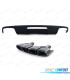 DIFFUSEUR MERCEDES CLS C218 15-18 LOOK C63 AMG NOIR MAT + EMBOUTS D'ÉCHAPPEMENT