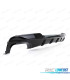 DIFFUSEUR ARRIÈRE BMW F10 F11 10-17 LOOK M PERFORMANCE NOIR BRILLANT + EMBOUTS CHROMÉ