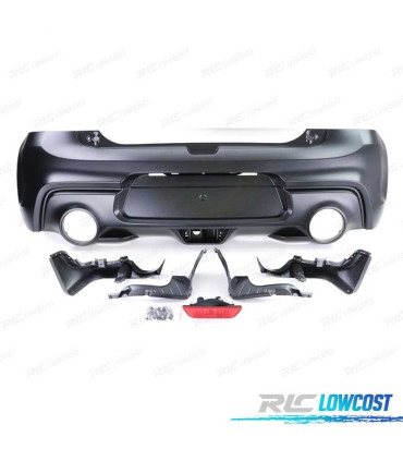 PARE-CHOCS ARRIÈRE SUZUKI SWIFT VI 17- LOOK SPORT