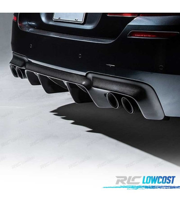 DIFFUSEUR BMW F10 F11 LOOK M PERFORMANCE CARBONE