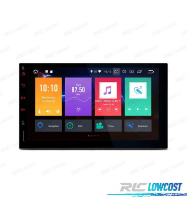 AUTORADIO GPS ÉCRAN TACTILE UNIVERSEL 2 DIN 7"