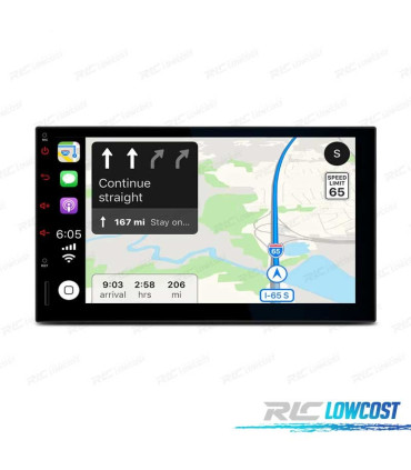 AUTORADIO GPS 7" ANDROID 9.0 2DIM MULTIMÉDIA STÉRÉO