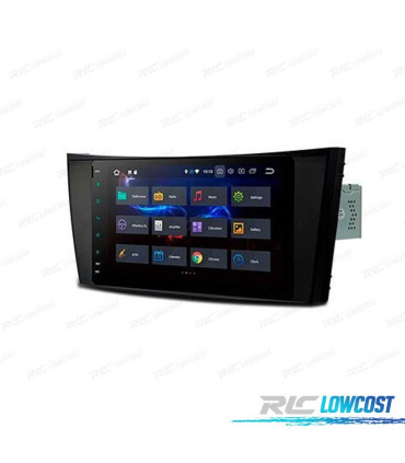 AUTORADIO GPS ANDROID 12 POUR MERCEDES W211 W219 CLS TACTIL 8" TACTILE
