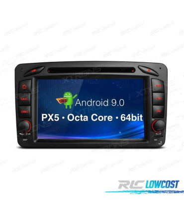 AUTORADIO 7" ANDROID 10.0 OCTA-CORE MULTIMEDIA DVD POUR MERCEDES-BENS