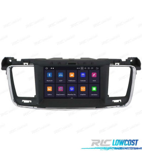 AUTORADIO 7" ANDROID 8.0 POUR PEUGEOT 508 11 – 15