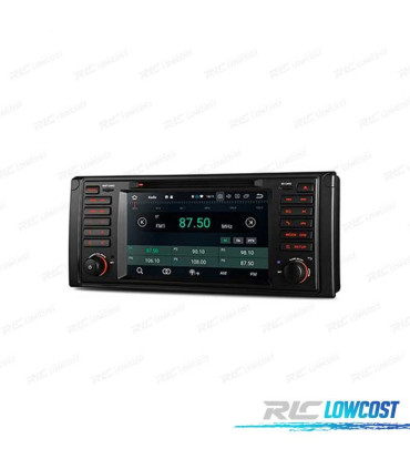 AUTORADIO GPS 7" ANDROID 10.0 OCTA-CORE MULTIMEDIA DVD HDMI POUR BMW SÉRIE 5, SÉRIE 7