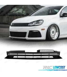 CALANDRE VOLKSWAGEN VW GOLF 6 08-12 NOIR BRILLANT SANS LOGO