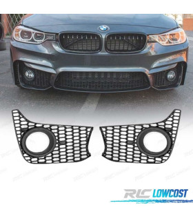 GRILLE ANTIBROUILLARD BMW F30 F31 LOOK M3 NOIR