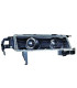 PHARES HONDA PRELUDE 92-96 ANGEL EYES FOND NOIR