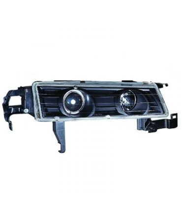PHARES HONDA PRELUDE 92-96 ANGEL EYES FOND NOIR