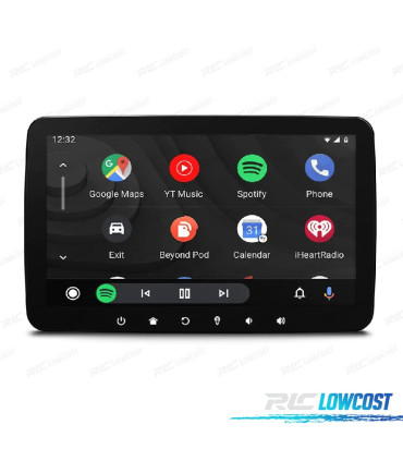 RADIO GPS ANDROID 10 UNIVERSELLE FULL HD