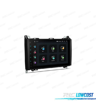 AUTORADIO GPS ANDROID 10 POUR MERCEDES AB VITO VIANO SPRINTER 9"