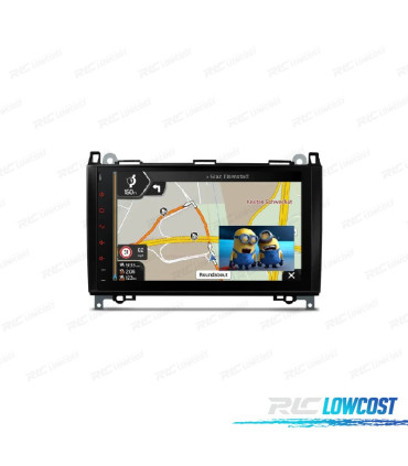 AUTORADIO GPS ANDROID 10 POUR MERCEDES AB VITO VIANO SPRINTER 9"